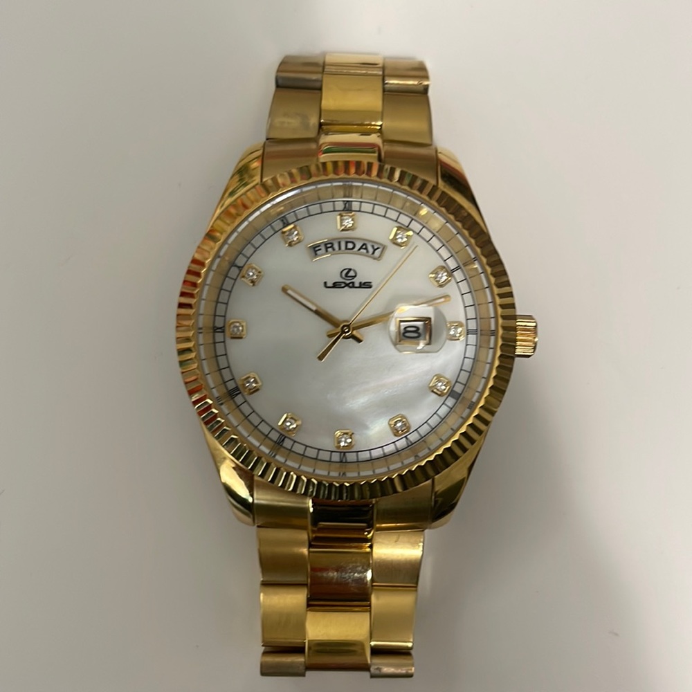 Gold Tone Watch